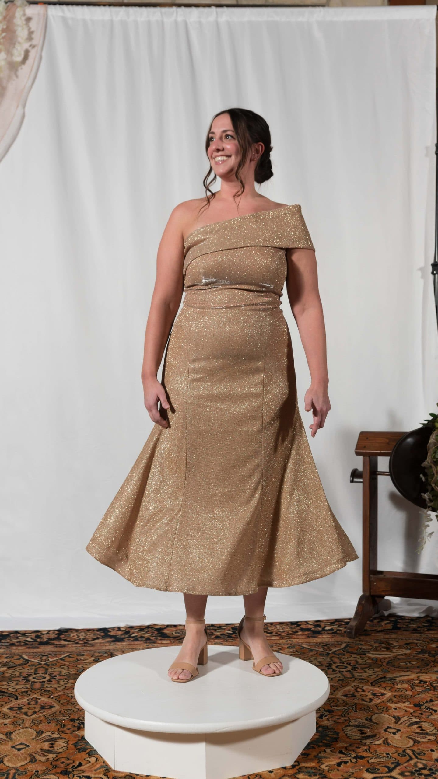 Celestial collection look 1, from the Nicole Pink runway