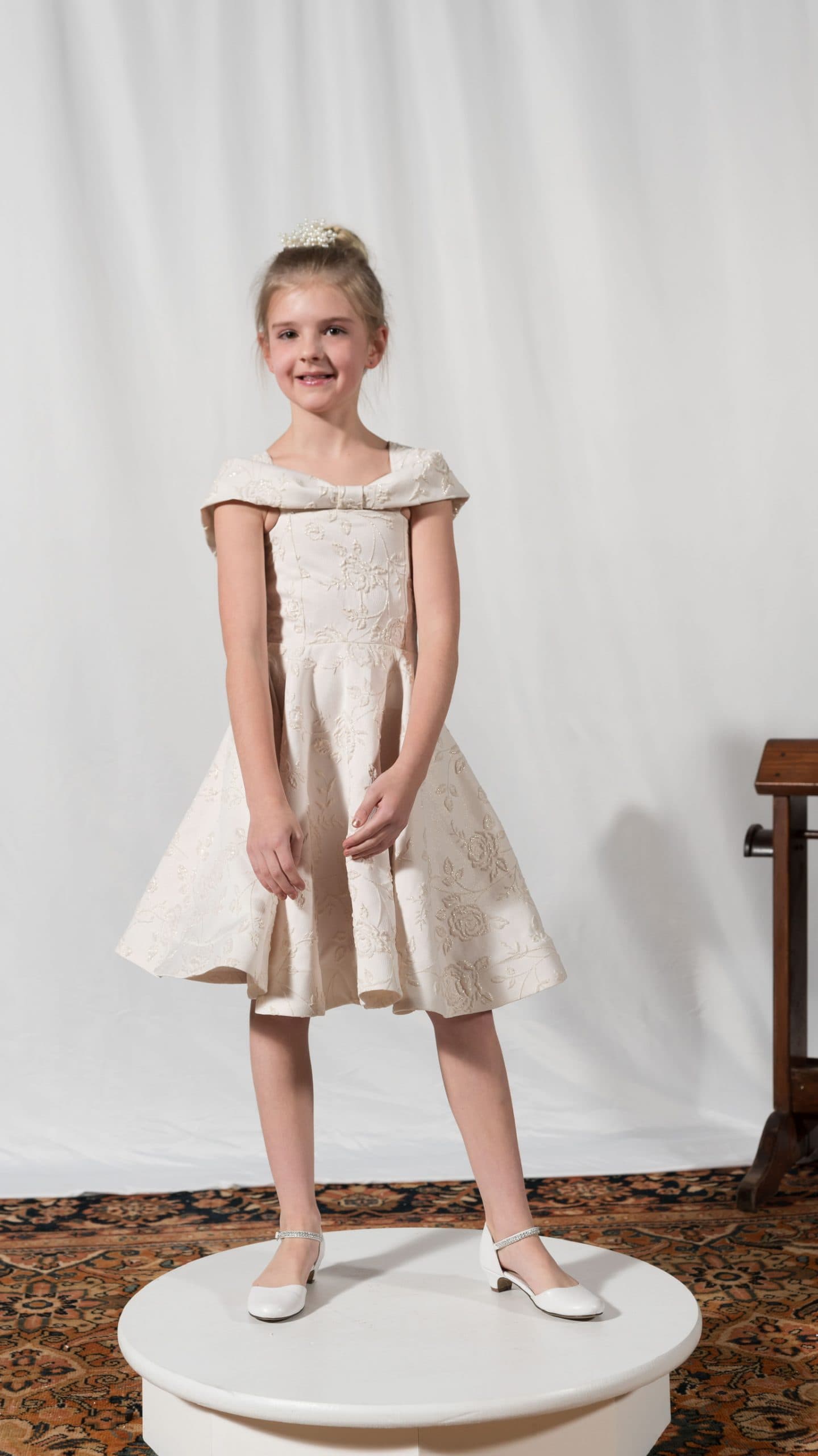 Celestial collection look 2, from the Nicole Pink runway