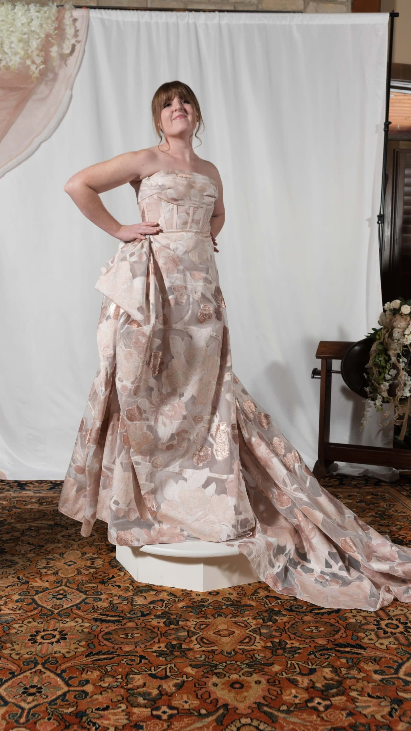 Celestial collection look 8, from the Nicole Pink runway