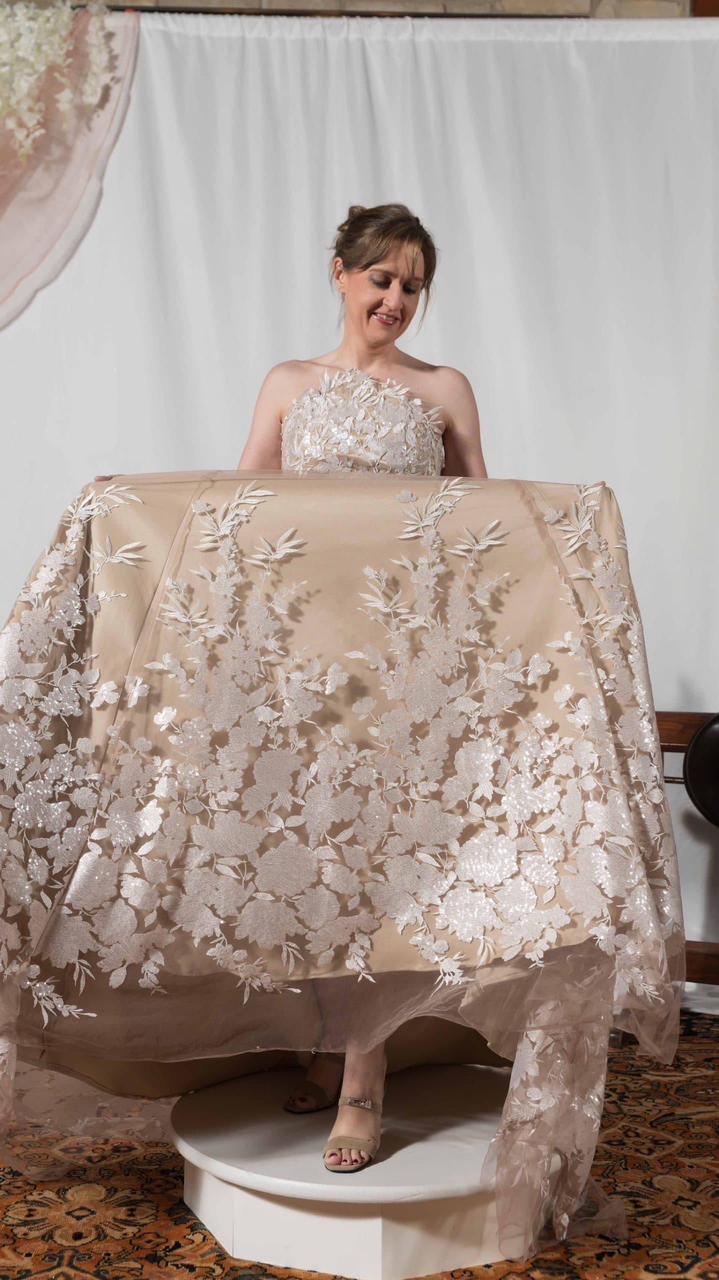 Celestial collection look 5, from the Nicole Pink runway