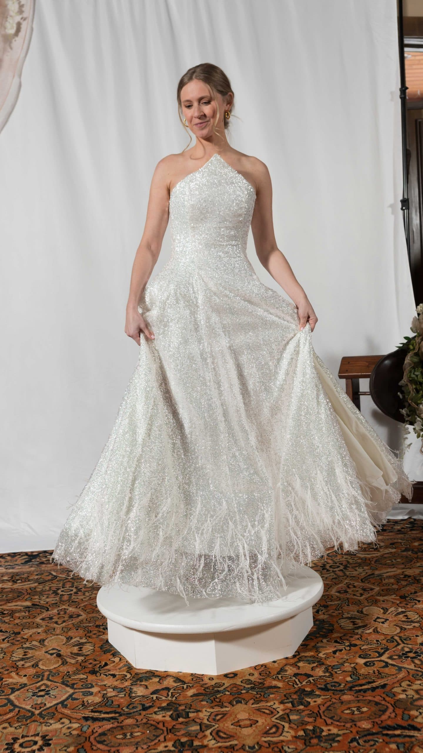 Celestial collection look 6, from the Nicole Pink runway