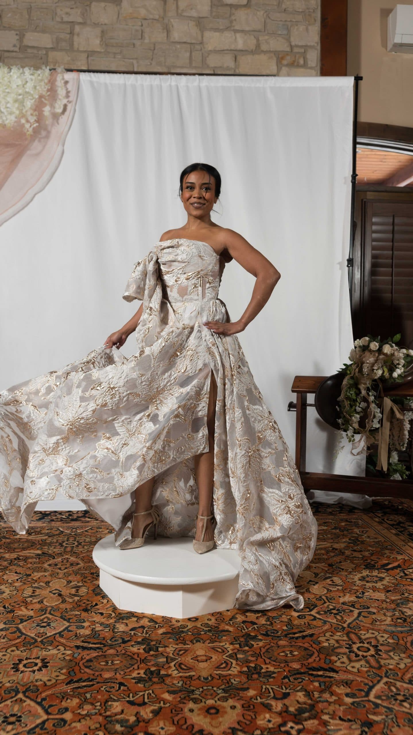 Celestial collection look 4, from the Nicole Pink runway