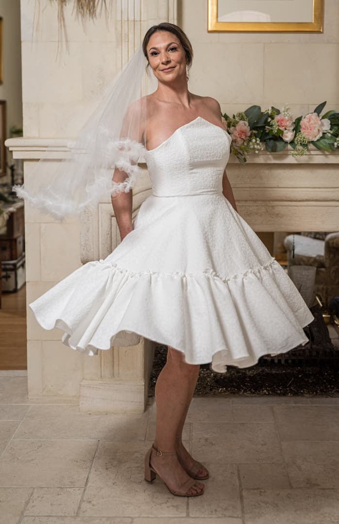Aster, a gown from the Fleur collection