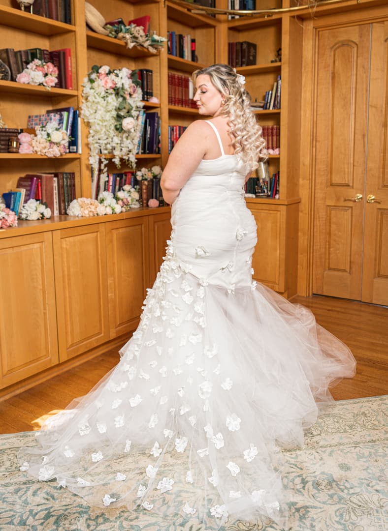 Ivy, a gown from the Fleur collection