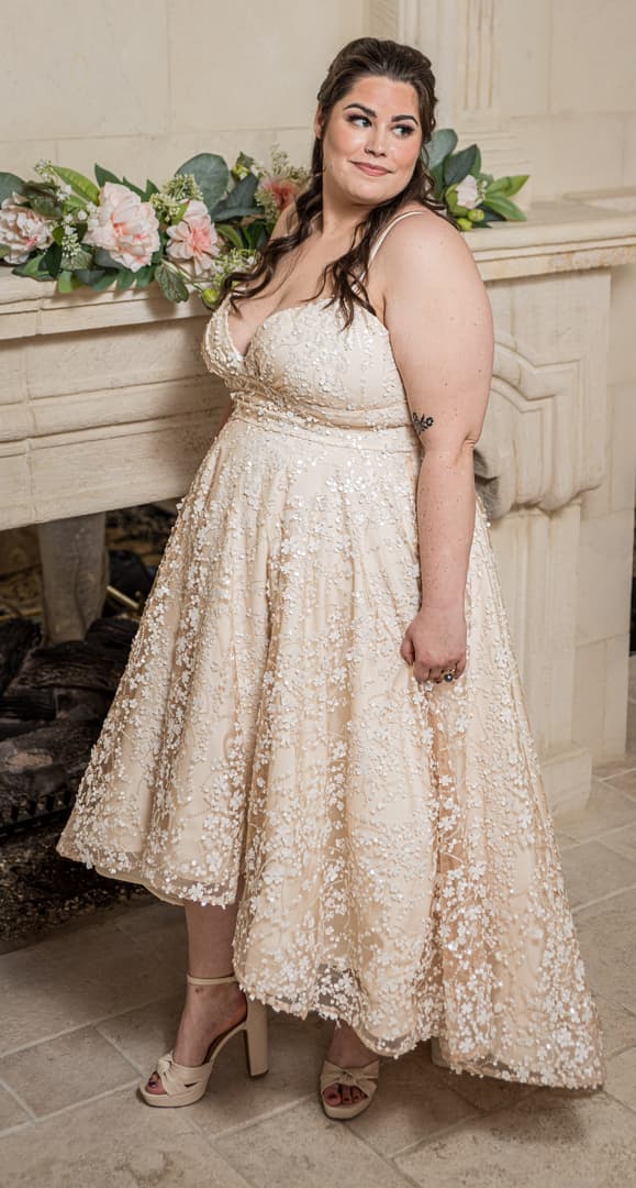 Lily, a gown from the Fleur collection