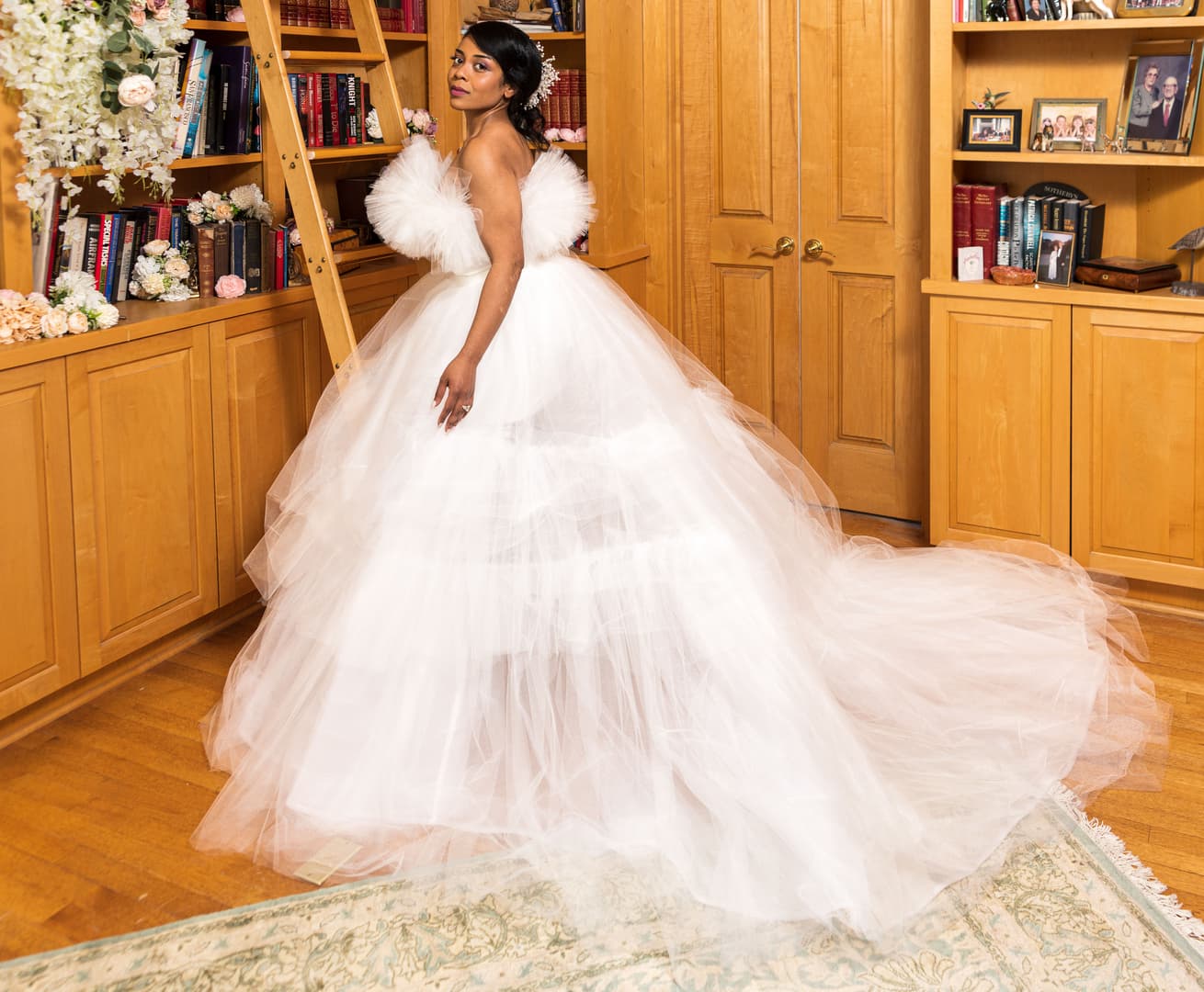 Poppy, a gown from the Fleur collection