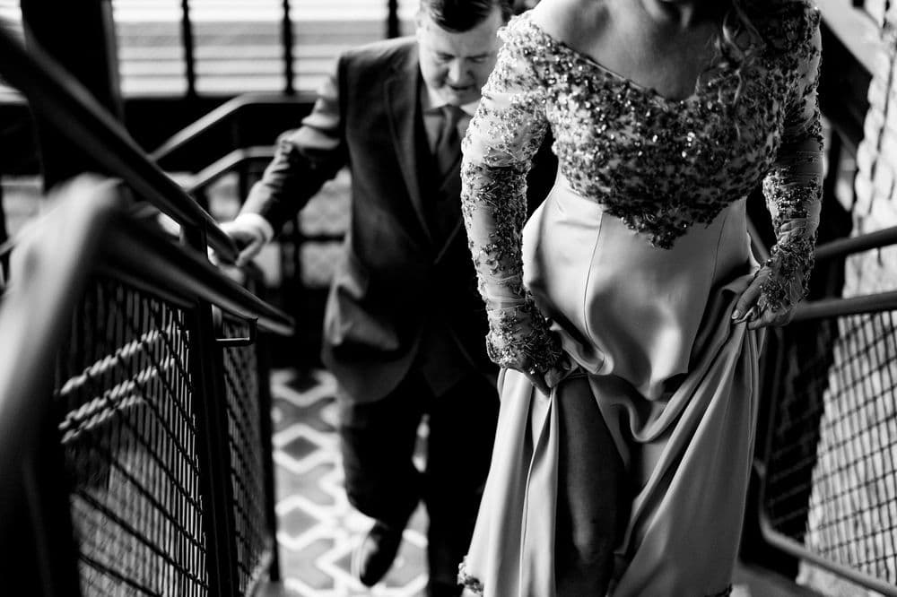 Nicole K.'s custom gown, second look